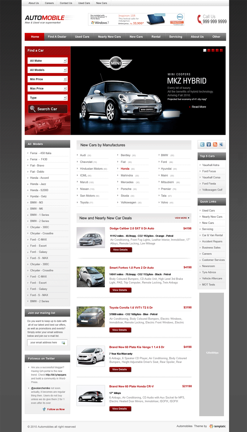 Automobile Theme: Create a Car Website With WordPress - WP Solver