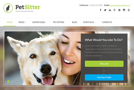 15 WordPress Themes for Pet Sites - WP Solver