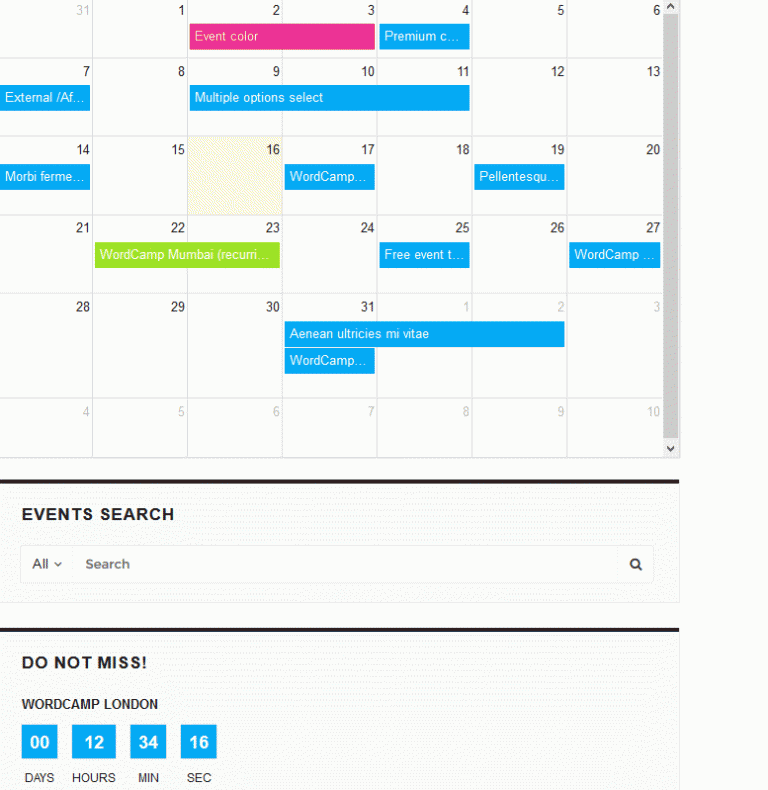WooEvents Calendar & Event Booking Plugin WP Solver