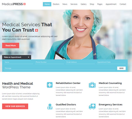 15 WordPress Themes for Ophthalmologist & Optometrists - WP Solver