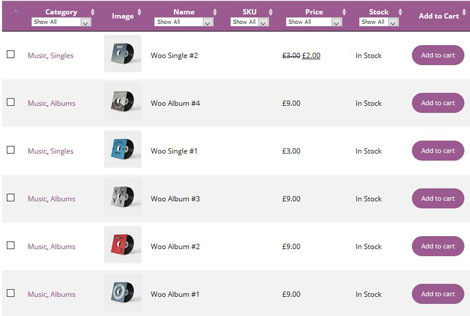 woocommerce addons quck order