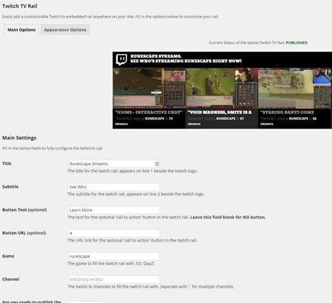 TwitchPress – Unofficial Twitch.tv Plugin for WordPress Sites