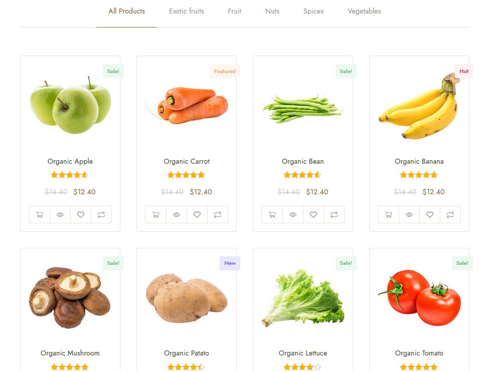 Naturally: Organic Food Market WooCommerce Theme - WP Solver