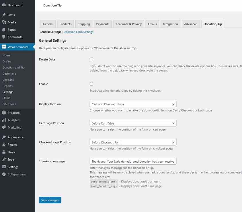 WooCommerce Donation & Tip Plugin: Accept Donations - WP Solver