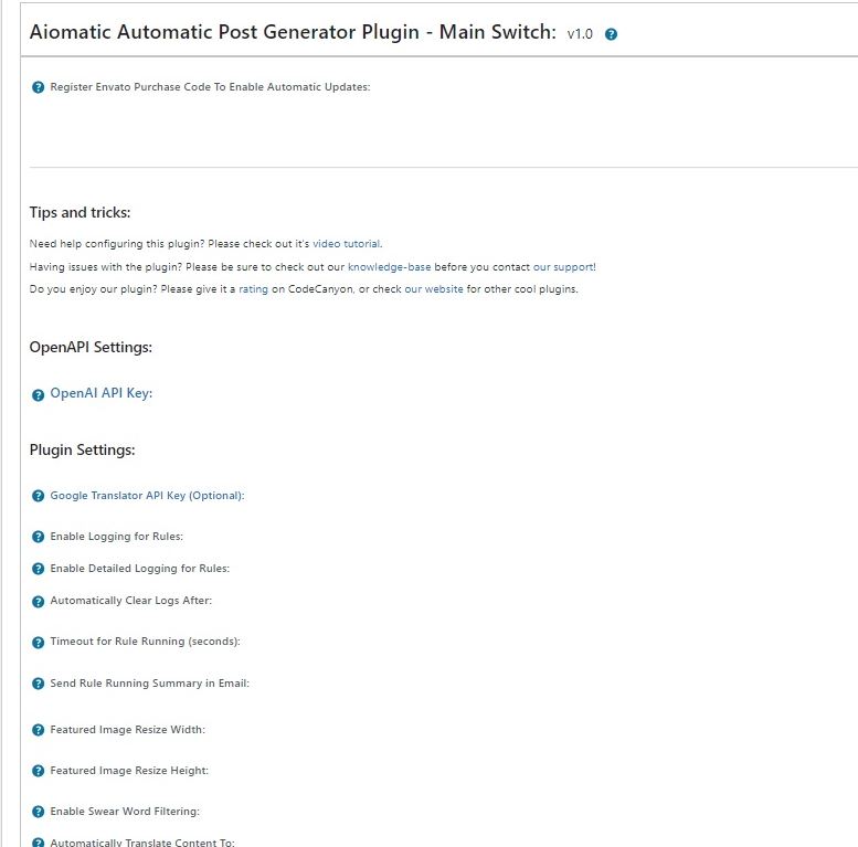 AIomatic: AI Content Generator for WordPress Using Open AI's GPT-3 API ...