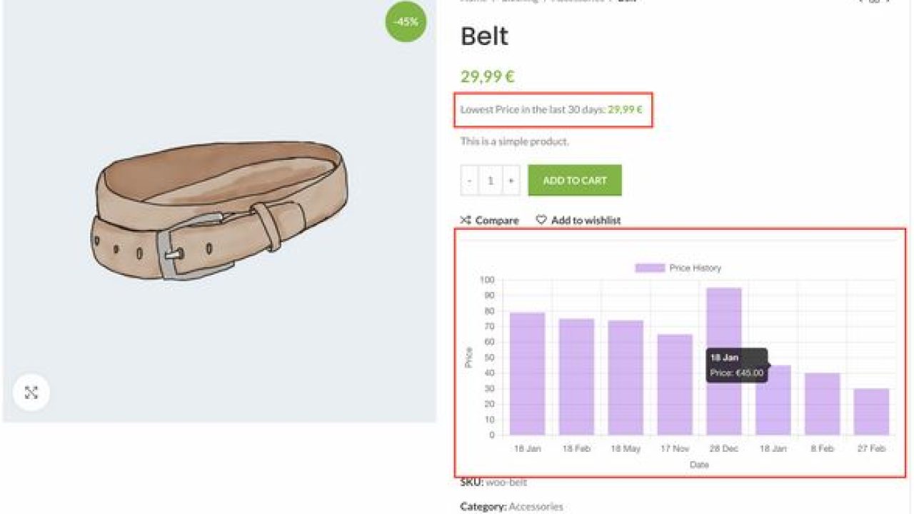 NEW] WooCommerce price history. Check the Omnibus plugin